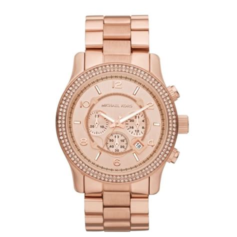 michael kors rose gold watch mk 5576|Michael Kors parker chronograph watch.